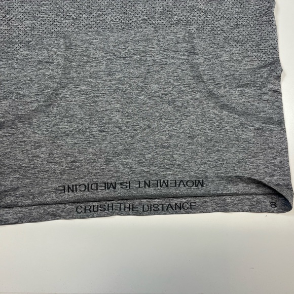 Lululemon Swiftly Tech Short Sleeve Shirt Grey Women’s Size 8 - Picture 2 of 6